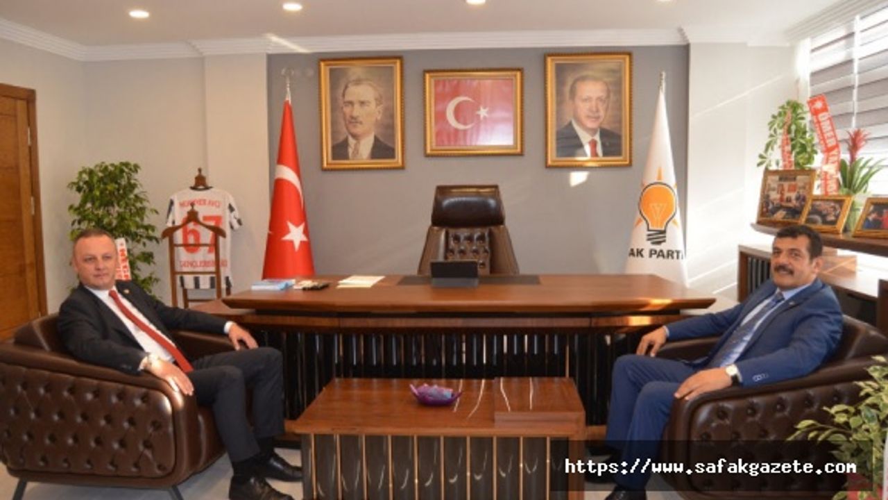 Başkan Alan, Başkan Avcı’yı ziyaret etti