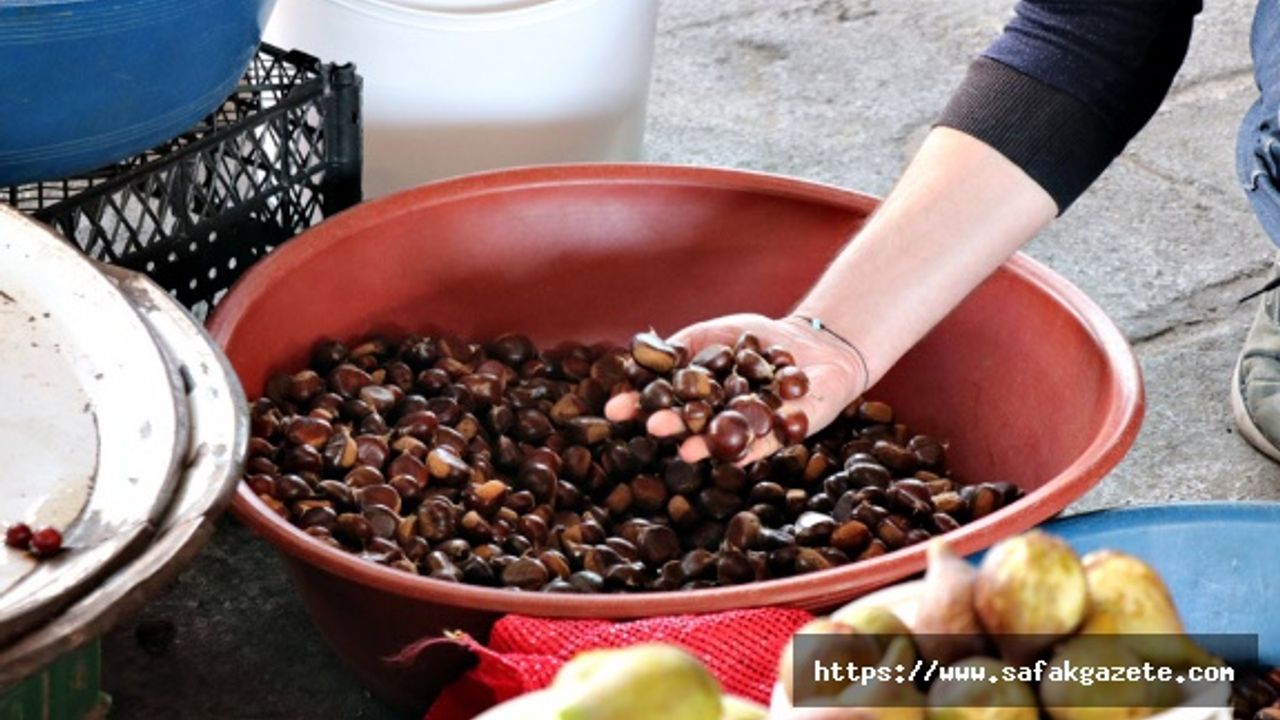 Kestane pazara indi, kilosu 45 TL