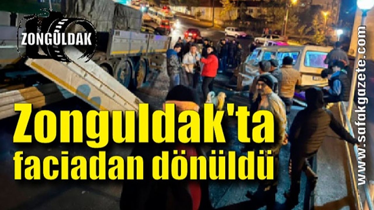 Zonguldak'ta faciadan dönüldü