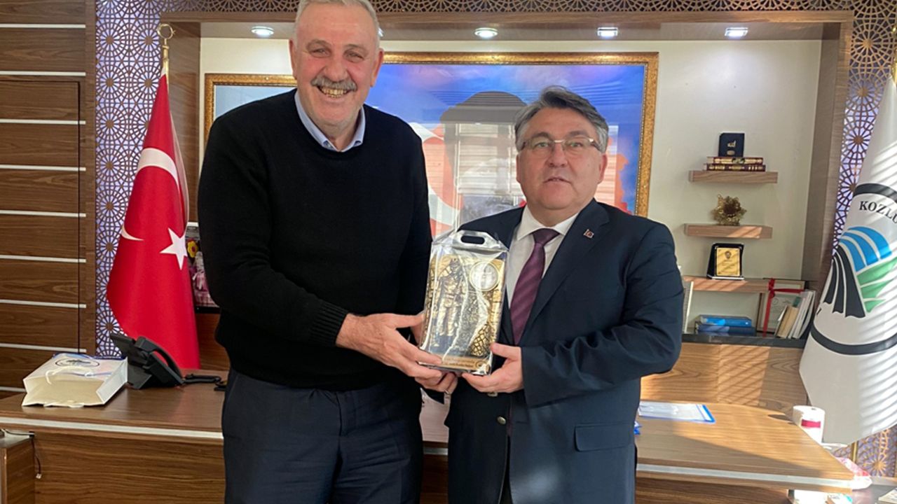 BEÜ Rektörü Kozlu Belediye Başkanını ziyaret etti