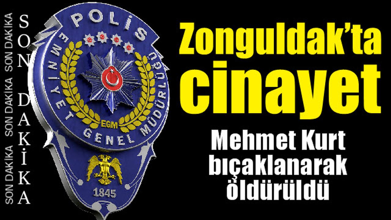 Zonguldak'ta cinayet