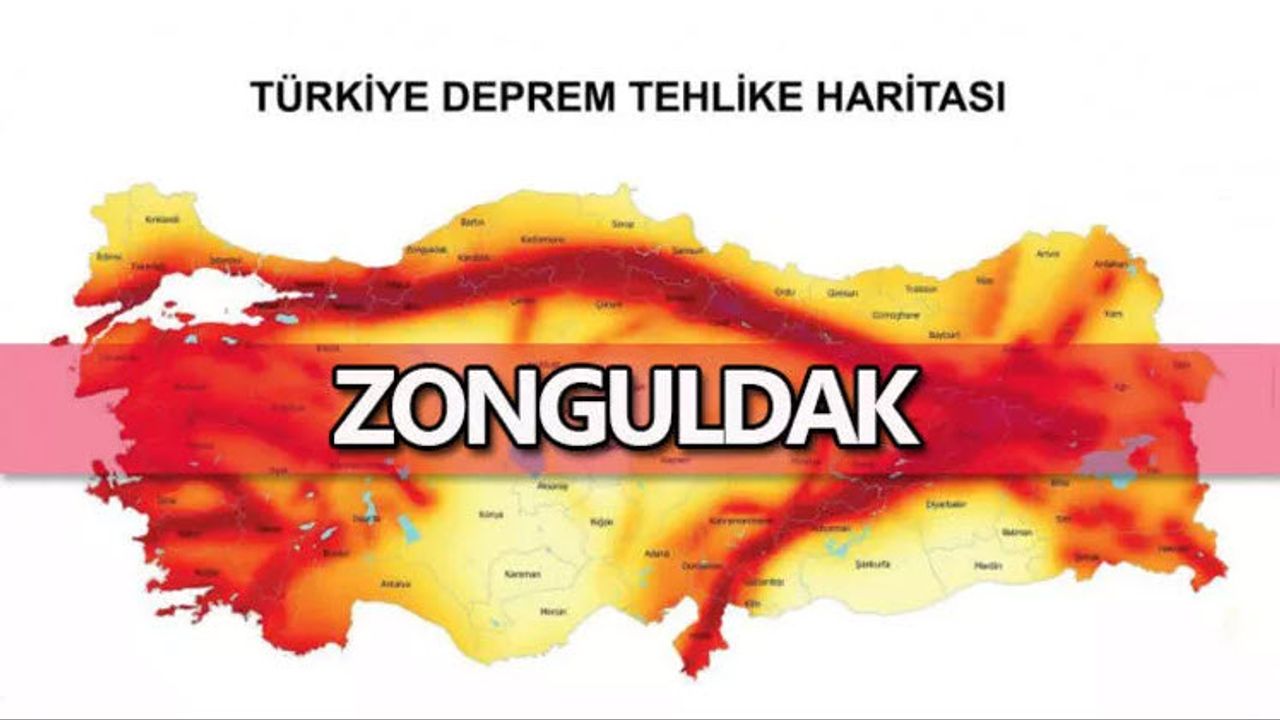 Zonguldak deprem bölgesi mi, fay hattı var mı?