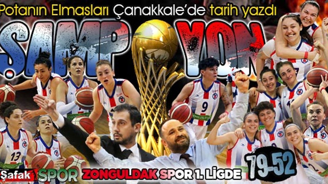 .. Ve şampiyon Zonguldak Spor... Kurulduğu ilk yıl 1. Lige yükseldi