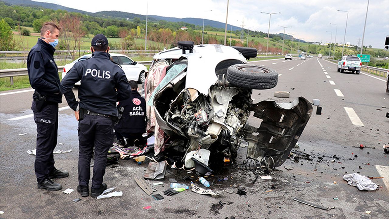 2022 yılında gerçekleşen ölümlü ve yaralanmalı trafik kazaları açıklandı