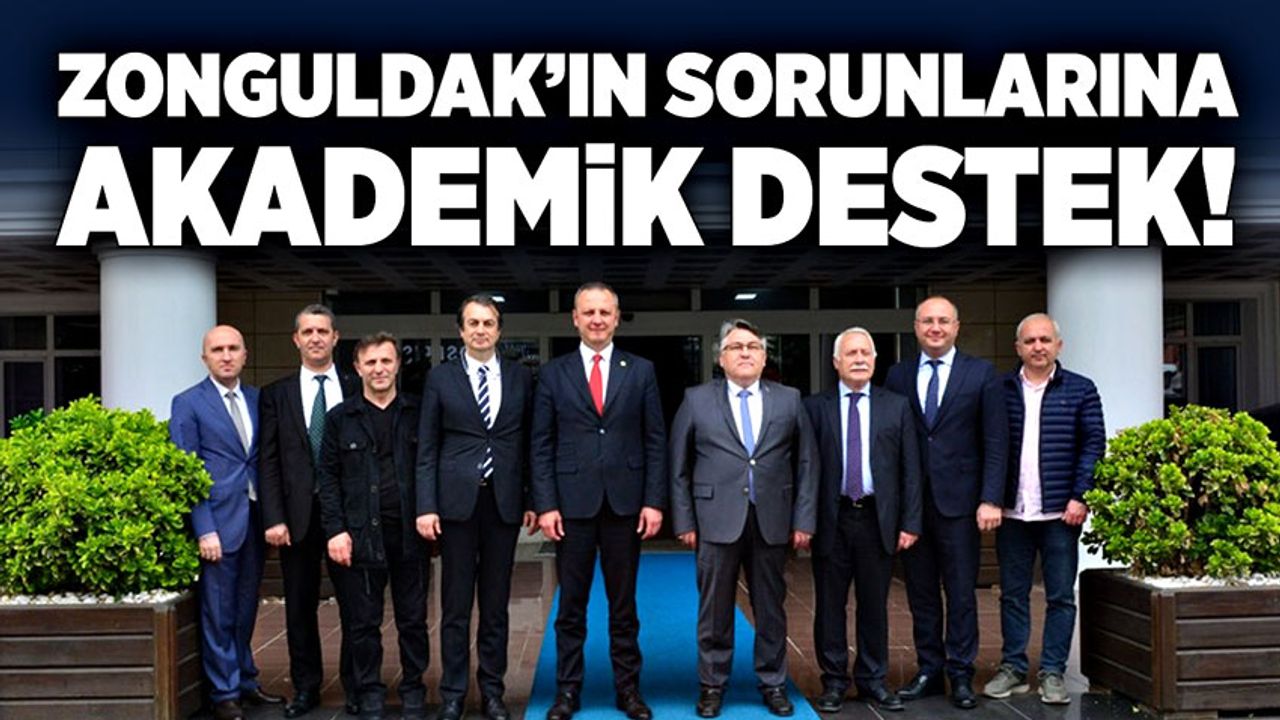 Zonguldak’ın sorunlarına akademik destek!