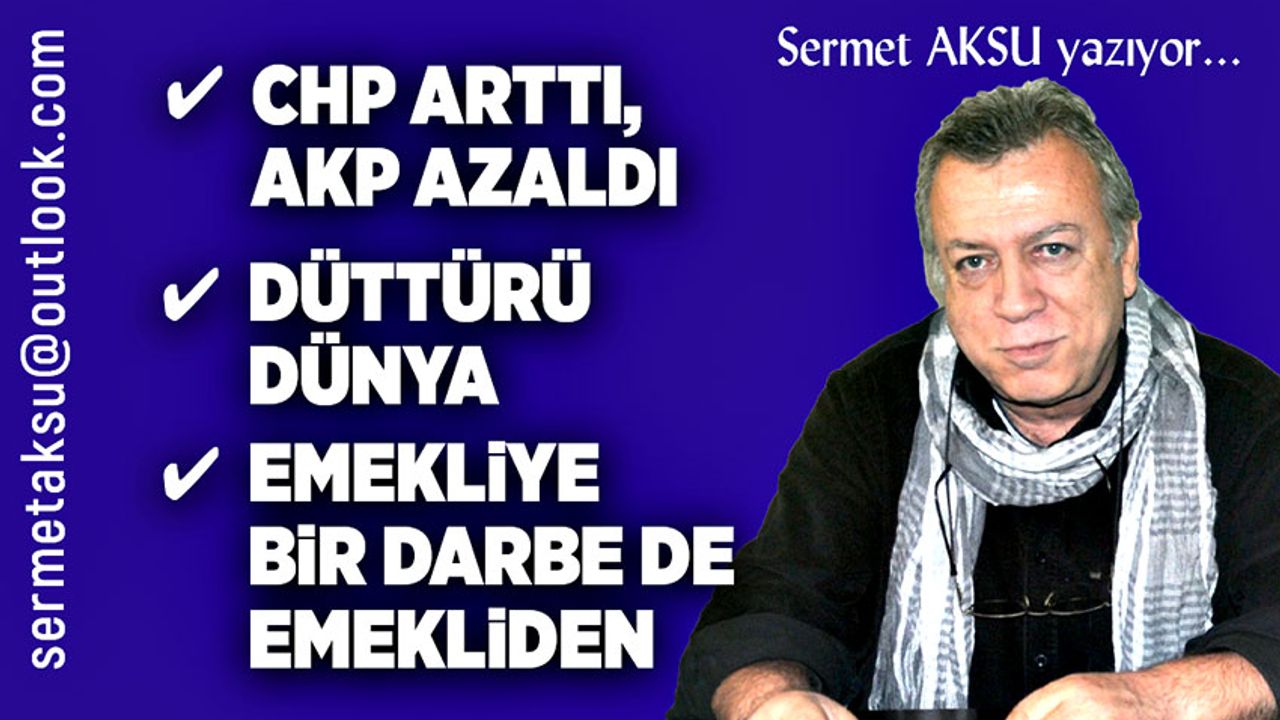 CHP ARTTI, AKP AZALDI