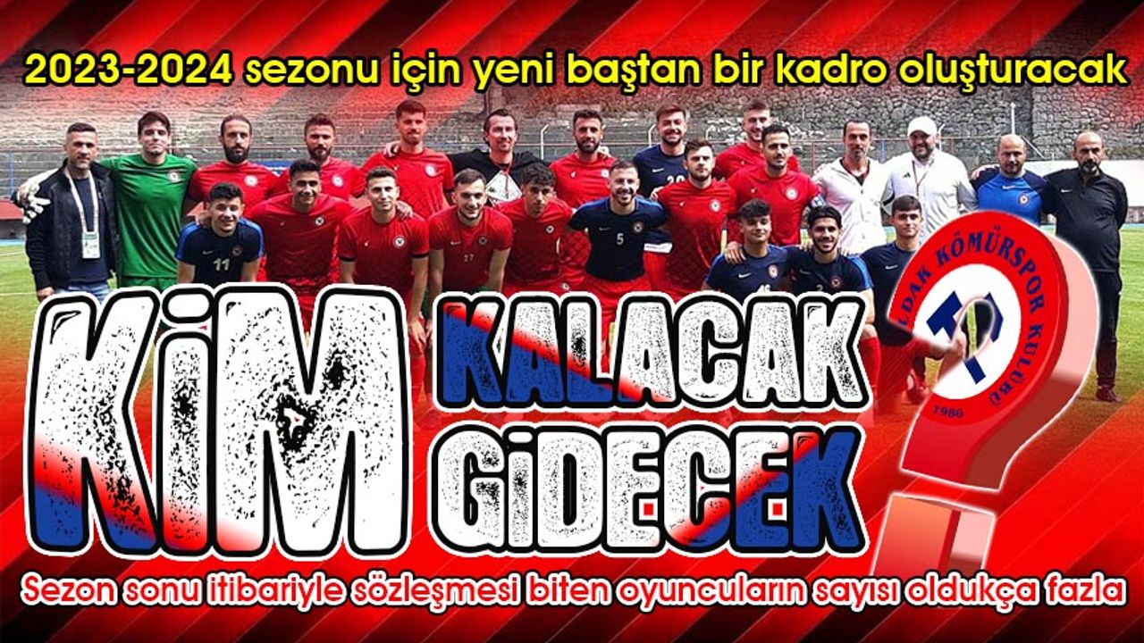 Zonguldak Kömürspor’da 21 futbolcu serbest kaldı!  