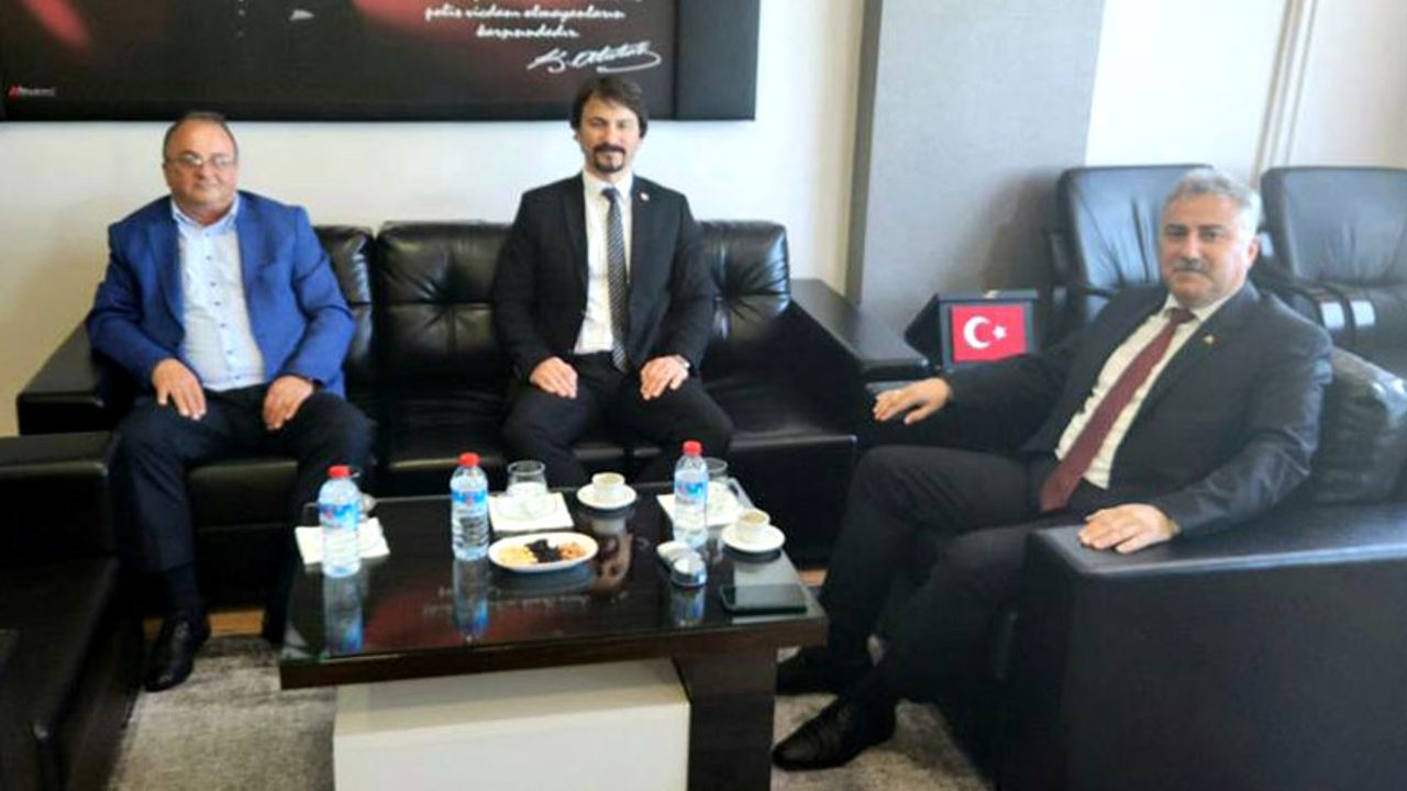 CHP Milletvekili Emniyet Müdürü Aktaş’ı ziyaret etti