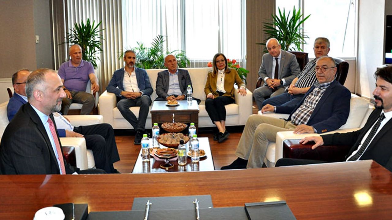 CHP Milletvekili Ertuğrul, TSO Başkanlığını ziyaret etti