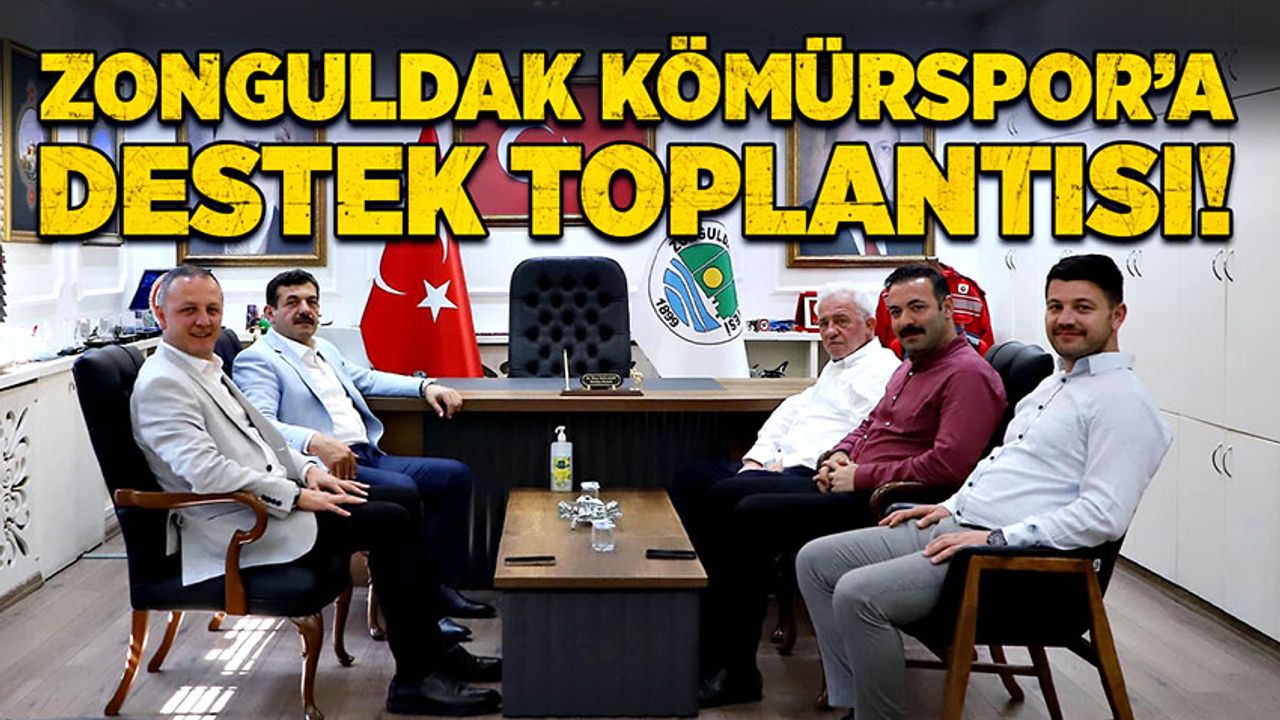 Zonguldak Kömürspor’a destek toplantısı!