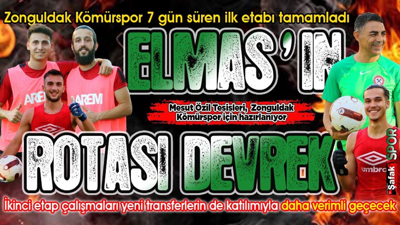 Zonguldak Kömürspor Devrek’teki Mesut Özil Tesisleri’ne yerleşecek