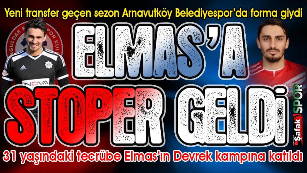 Zonguldak Kömürspor’dan transfer atağı... Tecrübeli stoper kampa katıldı