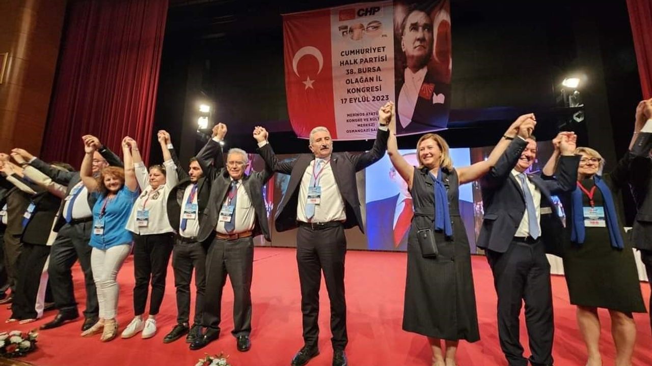 CHP Bursa İl Başkanlığına Nihat Yeşil seçildi