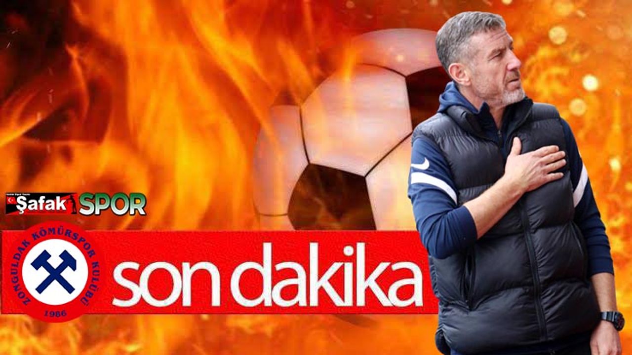 Zonguldak Kömürspor’da Şenol Demir istifa etti... Yeni hoca arayışları başladı