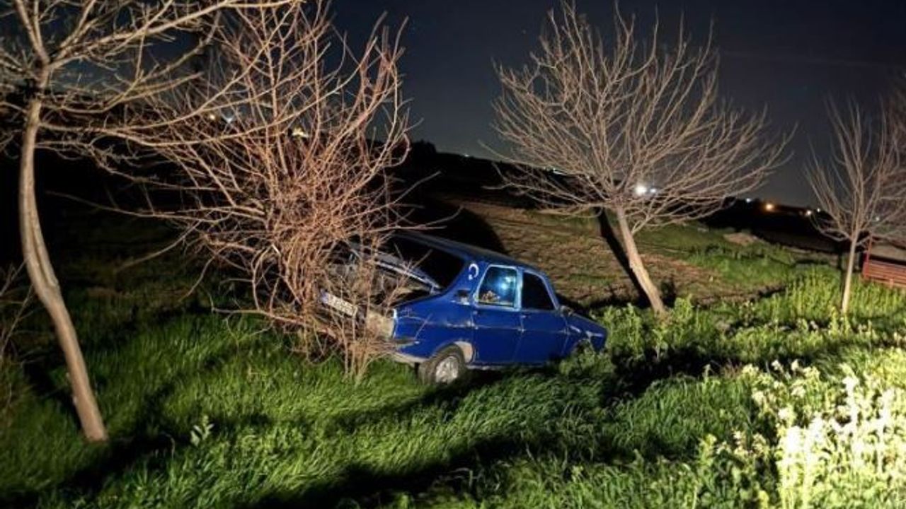 Polisten kaçan araç kaza yaptı: 3 kişi tutuklandı