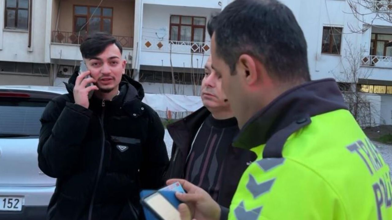 Kazadan kaçtı, plakayı söktü ama polisten kaçamadı