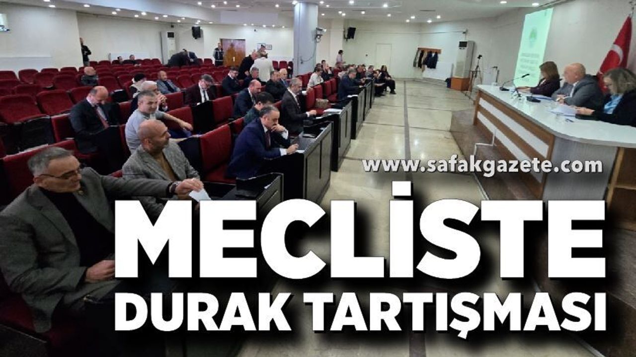 Zonguldak Belediye Meclisi’nde Durak Tartışması: Kadırga Gündemde