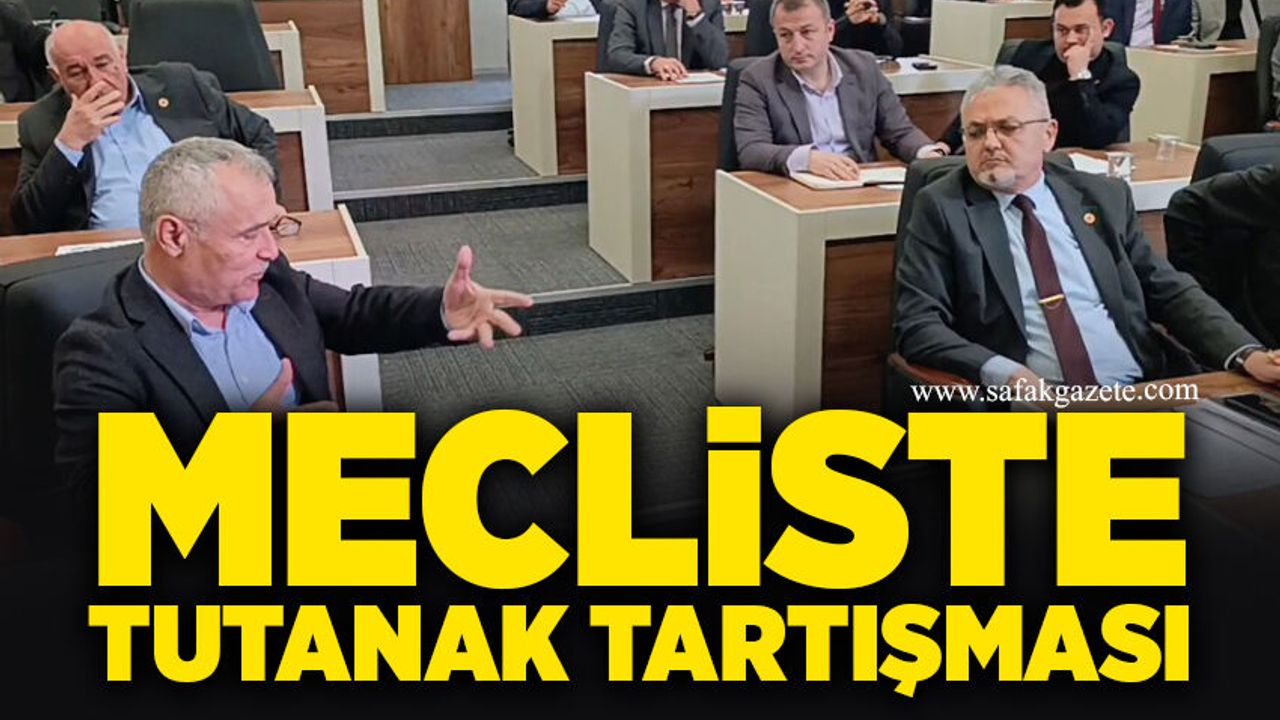Mecliste tutanak tartışması