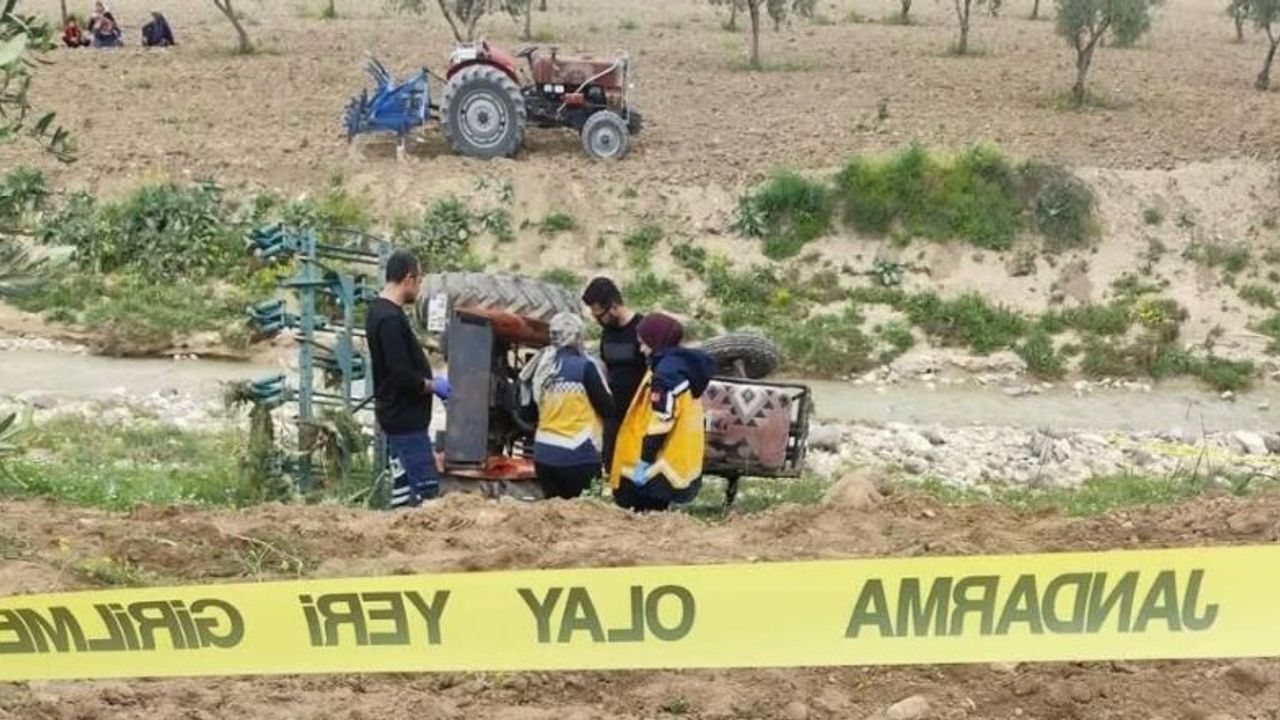 Kilis'te traktör kazası: 1 ölü