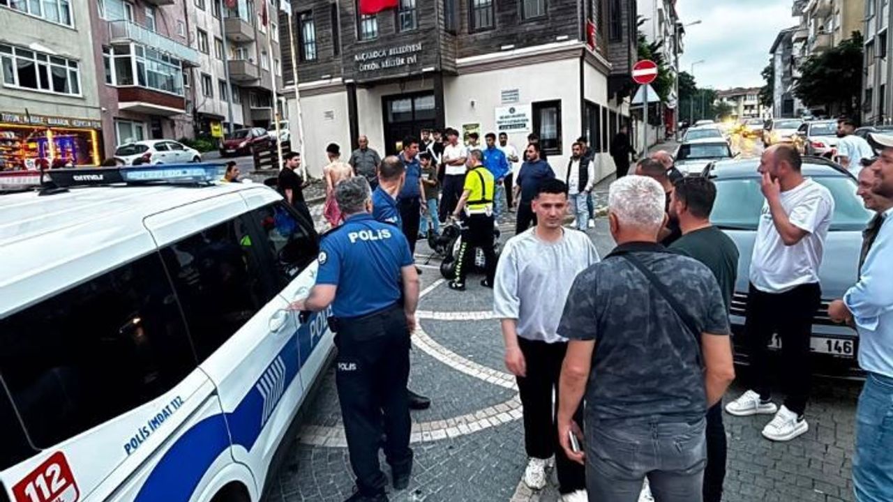Polisin dur ihtarına uymadı, araçlara çarpınca yakalandı
