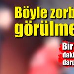 Böyle zorbalık görülmedi! Dakikalarca darp ettiler!