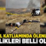Bismil katliamında ölenlerin kimlikleri belli oldu!