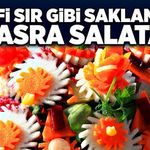 Tarifi sır gibi saklanıyor:  Amasra salatası