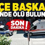 İlçe başkanı evinde ölü bulundu