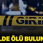 Otelde ölü bulundu!