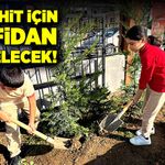 100 şehit için 100 fidan, 100 gelecek