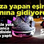 Kaza yapan eşinin yanına giderken kaza yaptı; 1'i çocuk 5 yaralı