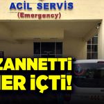 Su zannetti, tiner içti!