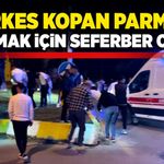 Herkes kopan parmağı bulmak için seferber oldu
