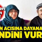 Yürekleri yakan olay! Eşinin acısına dayanamadı, kendini vurdu!