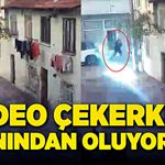 Video çekerken, canından oluyordu!