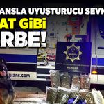 Ambulansla uyuşturucu sevkiyatına tokat gibi darbe!