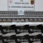Denetimde 512 karton kaçak sigara ele geçirildi
