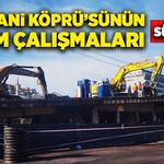 Zonguldak'ta Fevkani Köprüsü'nün yıkım çalışmaları devam ediyor