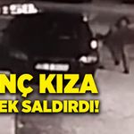 Genç kıza köpek saldırdı!