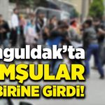 Zonguldak'ta komşular arasında kavga çıktı!