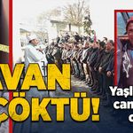 Çatı çöktü, canından oldu!