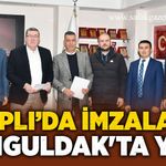 Alaplı’da imzalandı, Zonguldak'ta yok!