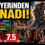 Yer Yerinden Oynadı! 7.2 ve 7.5 büyüklüğündeki depremler yıkıma yol açtı