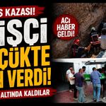 Altyapı çalışması sırasında göçük: 2 işçi hayatını kaybetti