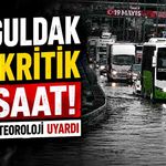 Batı Karadeniz için kuvvetli yağış uyarısı: Zonguldak da listede