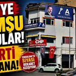 CHP'ye komşu oldular! Yeni Parti, Anahtar Parti ve CHP İlçe yan yana