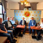 Başkan Taşlı’dan Gazeteciler Cemiyeti’ne 24 Temmuz ziyareti