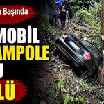 Direksiyon başında rahatsızlanan sürücü şarampole uçtu; 1 ölü