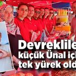 Devrekliler küçük Ünal için tek yürek oldular