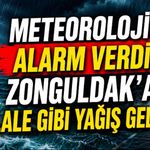 Meteoroloji'den Zonguldak ve İstanbul için Kritik Uyarı! Birçok İlde Kuvvetli Sağanak Bekleniyor
